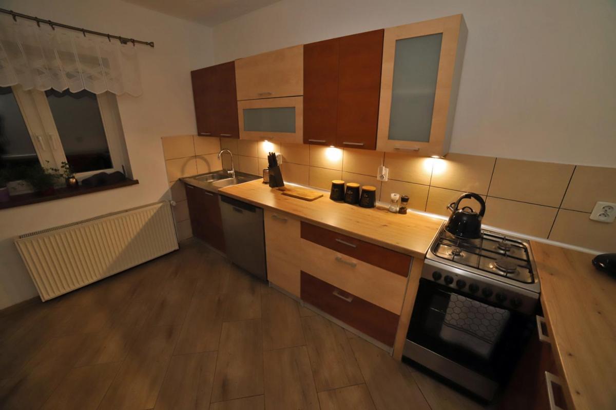 Appartamento Sowi Gosciniec Wellness & Breakfast Sokolec Esterno foto
