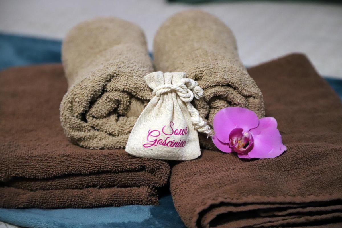 Appartamento Sowi Gosciniec Wellness & Breakfast Sokolec Esterno foto